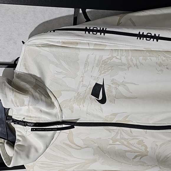 Nike NSW Track Jacket Mens‎ White Floral XXL NWT - Picture 6 of 9